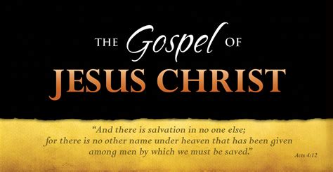 The Gospel of Christ .